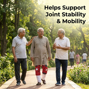 Silicon Knee Support For Pain Buy1 Get1 Free (KS02)