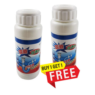 Quick & Easy Drain Blockage Remover Buy 1 Get 1 (DC6)