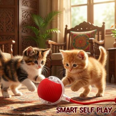 Rechargeable Smart Rolling Ball For Pet (PET6)