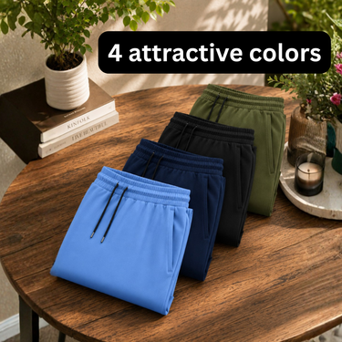 Rocket Deal Pack of 4 Mens Comfortable Pants (4CP1)