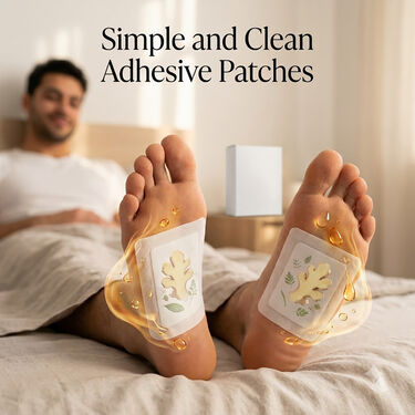 Detox Footpatch With Ginger Extract Pack of 50 (DTXG50)