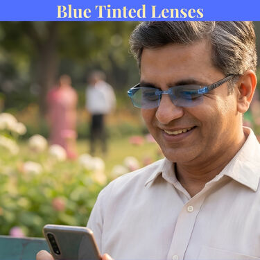 Rimless Colored Bifocal Adaptive Power Reading Glasses Buy 1 Get 3 Free (4BOC3RG1)