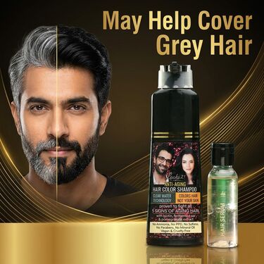 No Stain No Grey Hair Colour Shampoo