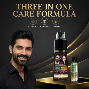 No Stain No Grey Hair Colour Shampoo
