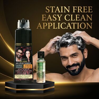 No Stain No Grey Hair Colour Shampoo