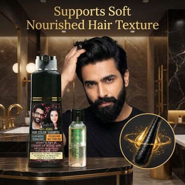 No Stain No Grey Hair Colour Shampoo