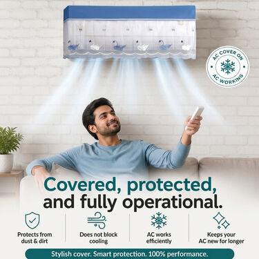Dust Resistant Embroidery AC Cover (EAC1)