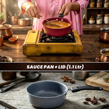 Mega 10 Pcs Ceramic Coating Nonstick Cookware Set (10CCNC1F)