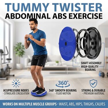 Tummy Twister Abdominal ABS Exercise (TT08)