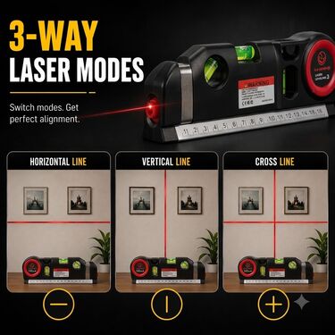 Multipurpose Laser Level Tool (HT38)