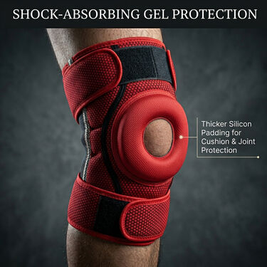 Silicon Knee Support For Pain Buy1 Get1 Free (KS02)