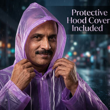 Rain Dhamaka Deal 5 Multicolor Raincoat (5MCR1)