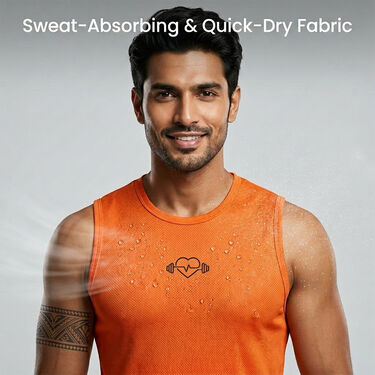 Pack Of 5 Sleeveless Vests For Men (5SL7)