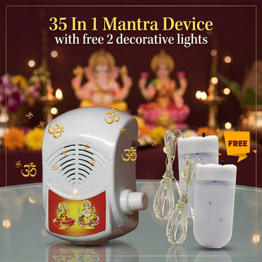 35 In 1 Mantra With Mandir Decorative light (MD14)