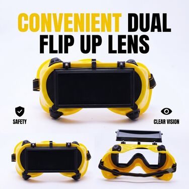 Flip-Up Eye Safety Goggles (FLG3)