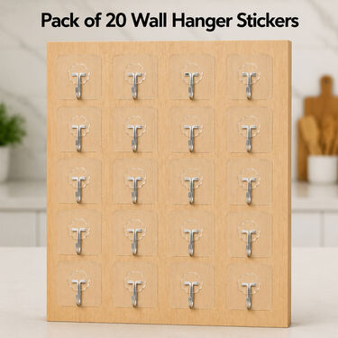 Pack of 20 Wall Hanger Stickers (20HS)