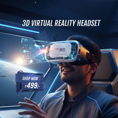 VR BOX Virtual Reality 3D Glasses Headset (VRBG1)