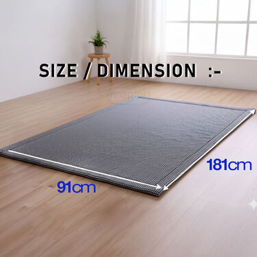 Checks Foldable Mattress (FDM3)
