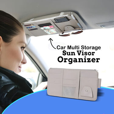 Car Sun Visor Multi Storage Organizer (CO2)