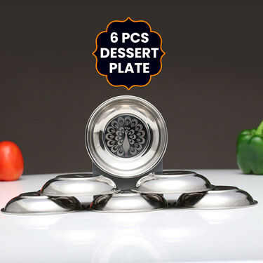 50 Pcs Stainless Steel Designer Dinner Set (50PDSN)