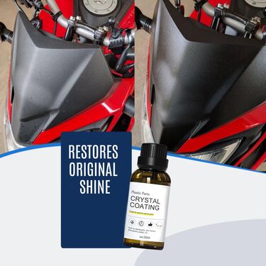 Crystal Coating For Bike Plastic & Fibre Parts (CCB1)