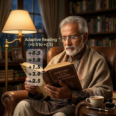 Rimless Adaptive Power Reading Glass (RG1)