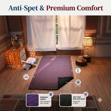 Checks Foldable Mattress (FDM5)