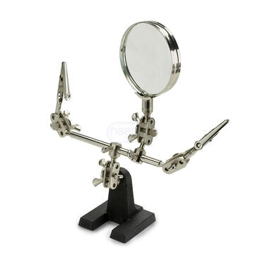 Adjustable Helping Hand With Magnifying Glass (MG2)