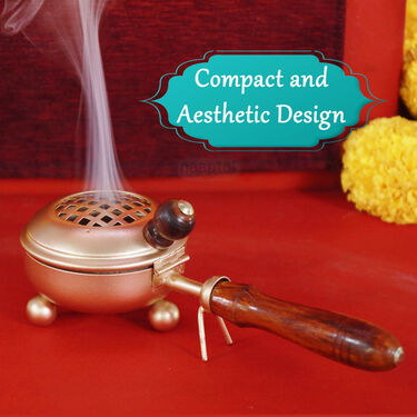 Designer Loban Dhoop Dani (1LD1N)