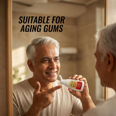 Herbal Tooth Lotion For Gum Swelling - 30 Ml (ORC6)