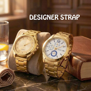 Mens Golden Watch - B1G1 (2MW19)