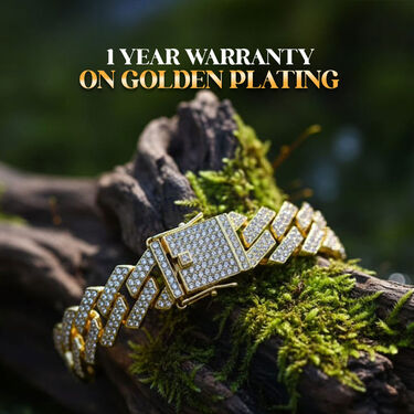 Golden Austrain Diamond Heavy Bracelet (GDHBC)