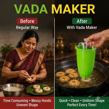 Quick & Effortless Vada maker (VM8)
