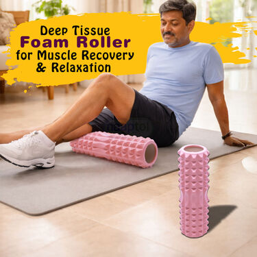 Deep Tissue Foam Roller For Muscle Recovery & Relaxation (YFR)
