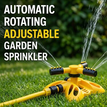 Automatic Rotating Adjustable Garden Sprinkler (GWS4)