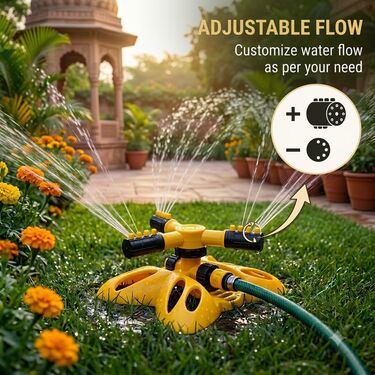 Automatic Rotating Adjustable Garden Sprinkler (GWS4)
