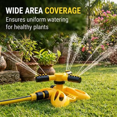 Automatic Rotating Adjustable Garden Sprinkler (GWS4)