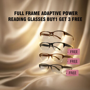 Full Frame Adaptive Power Reading Glasses Buy 1 Get 3 Free (4ORG2)