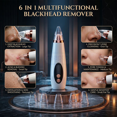 6 In 1 Multi-Function Blackhead Remover (BR)