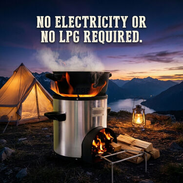 Smoke Less Smart Stove (1SS1)