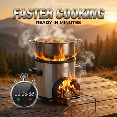 Smoke Less Smart Stove (1SS1)