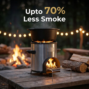 Smoke Less Smart Stove (1SS1)