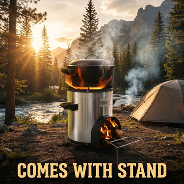 Smoke Less Smart Stove (1SS1)