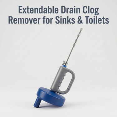 Extendable Drain Clog Remover For Sinks & Toilets (HT75)