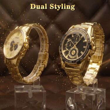 B1G1- Men's Golden Watch (2MW20)