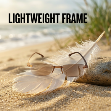 Rimless Colored Adaptive Power Reading Glasses Buy 1 Get 3 Free (4OC1RG1)
