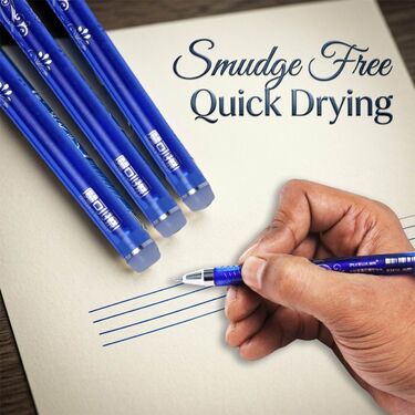 Pack of 12 Erasable Gel Pen (STA7)