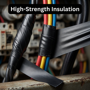 Pack of 2 Durable Electrical Insulation Tape for Wiring (HT124)