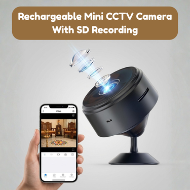 Rechargeable CCTV Camera With SD Recording (CCTV46)