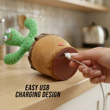 Rechargeable Dancing and Talking Cactus Toy (RCT)
